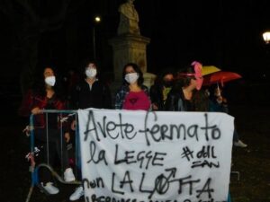 Manifestazione per il DDL ZAN@Catania